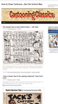 Mobile Screenshot of cartooningclassics.com
